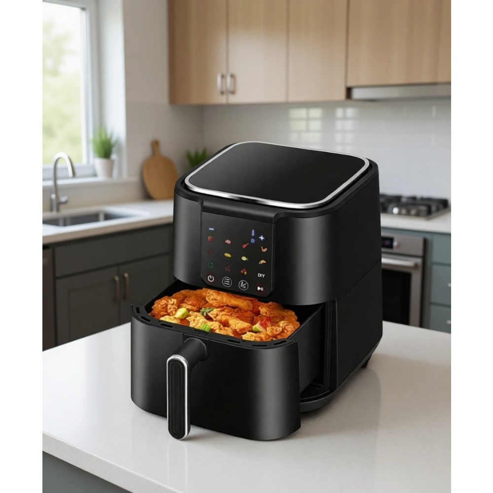 Home Cooking Meal - Duża frytkownica beztłuszczowa 6Qt z 12