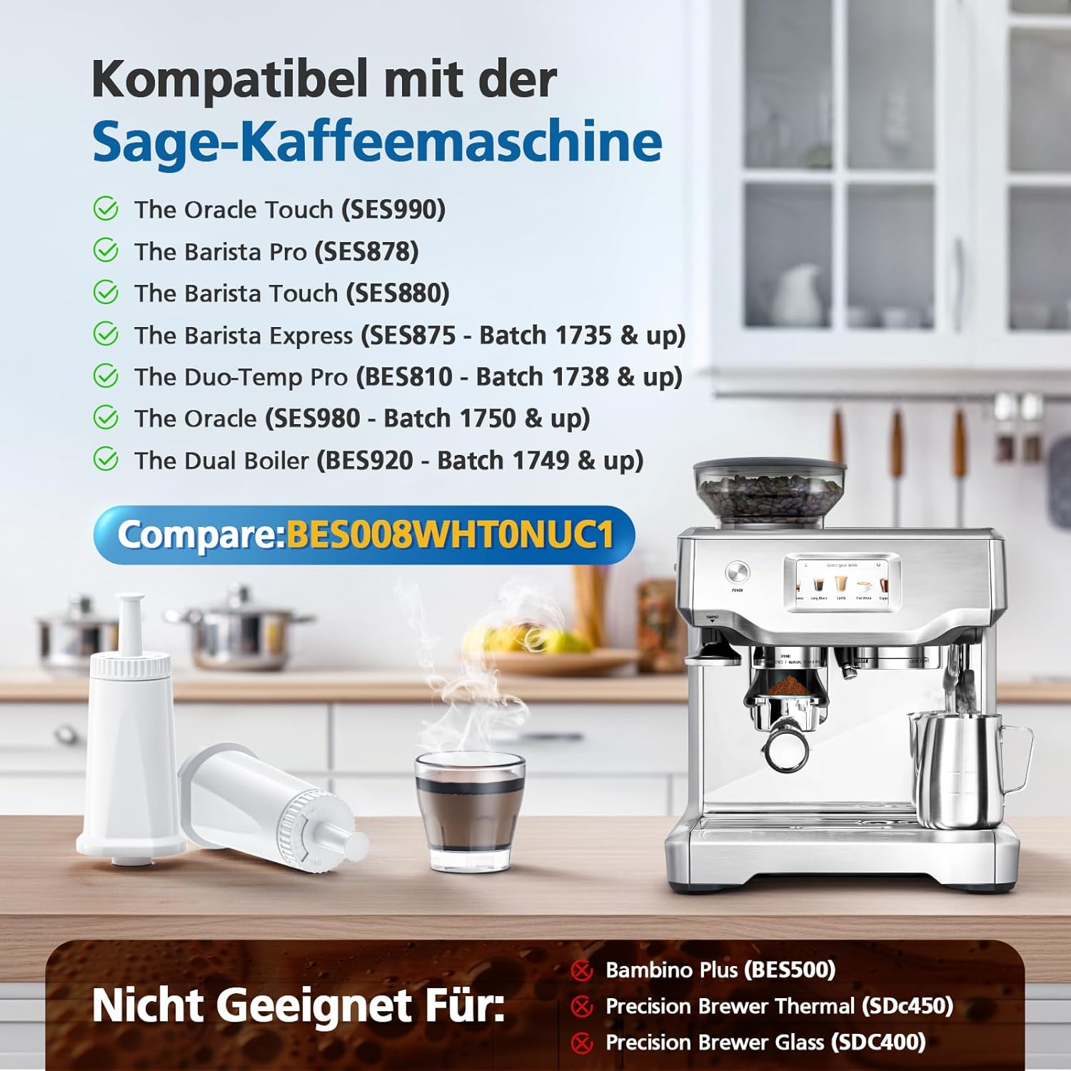 Wymienny filtr do wody do eksp – Breville Espresso Barista Touch recenzja i cena