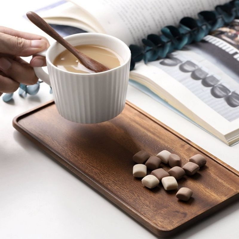 Naturalna Drewniana Prostokątn – Home Cooking Recipes recenzja i cena