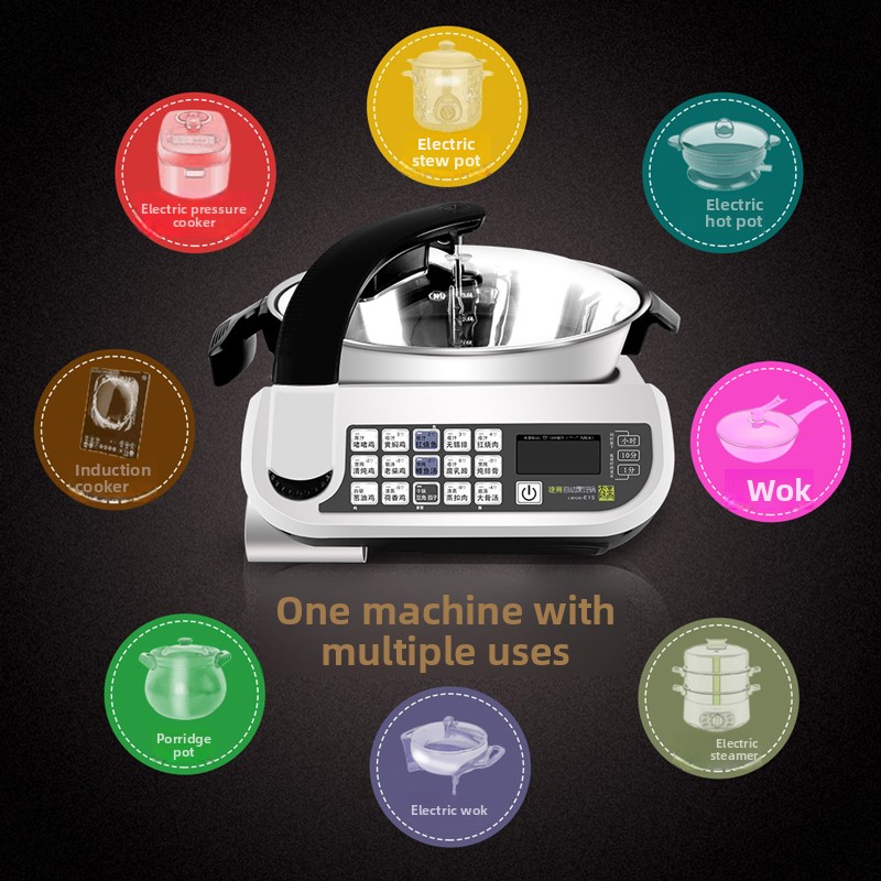 Inteligentny robot kuchenny E1 – Home Cooking Oil recenzja i cena