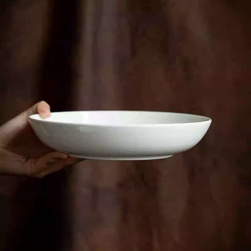 Talerz obiadowy z białej porce – Home Cooking Meal recenzja i cena