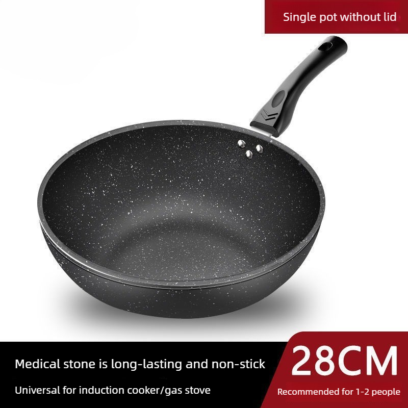 Patelnia z kamienia Maifan, ni – Home Cooking Oil recenzja i cena