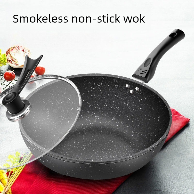 Patelnia z kamienia Maifan, ni – Home Cooking Oil recenzja i cena