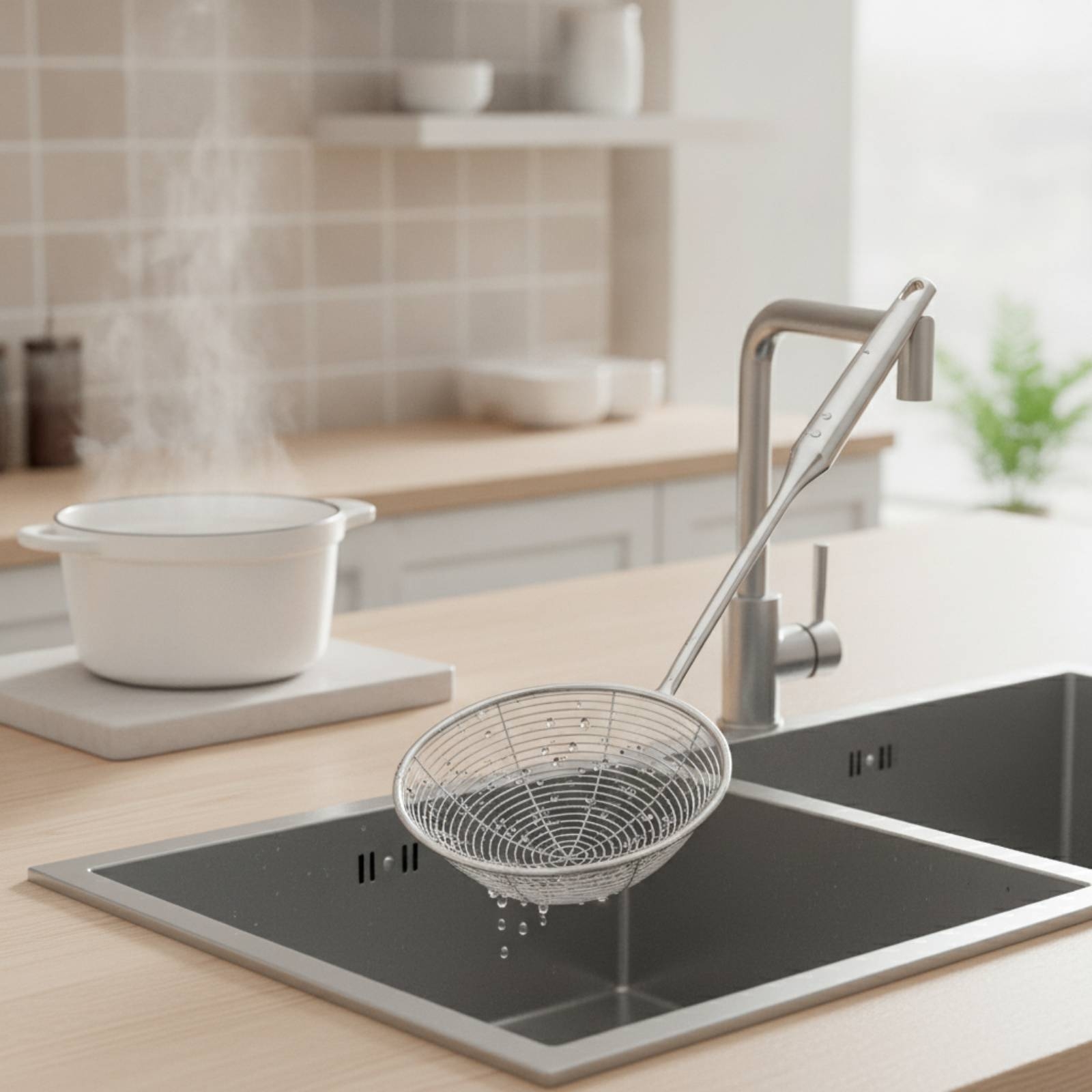 Sitko do odcedzania, głęboki k – Home Cooking Oil recenzja i cena
