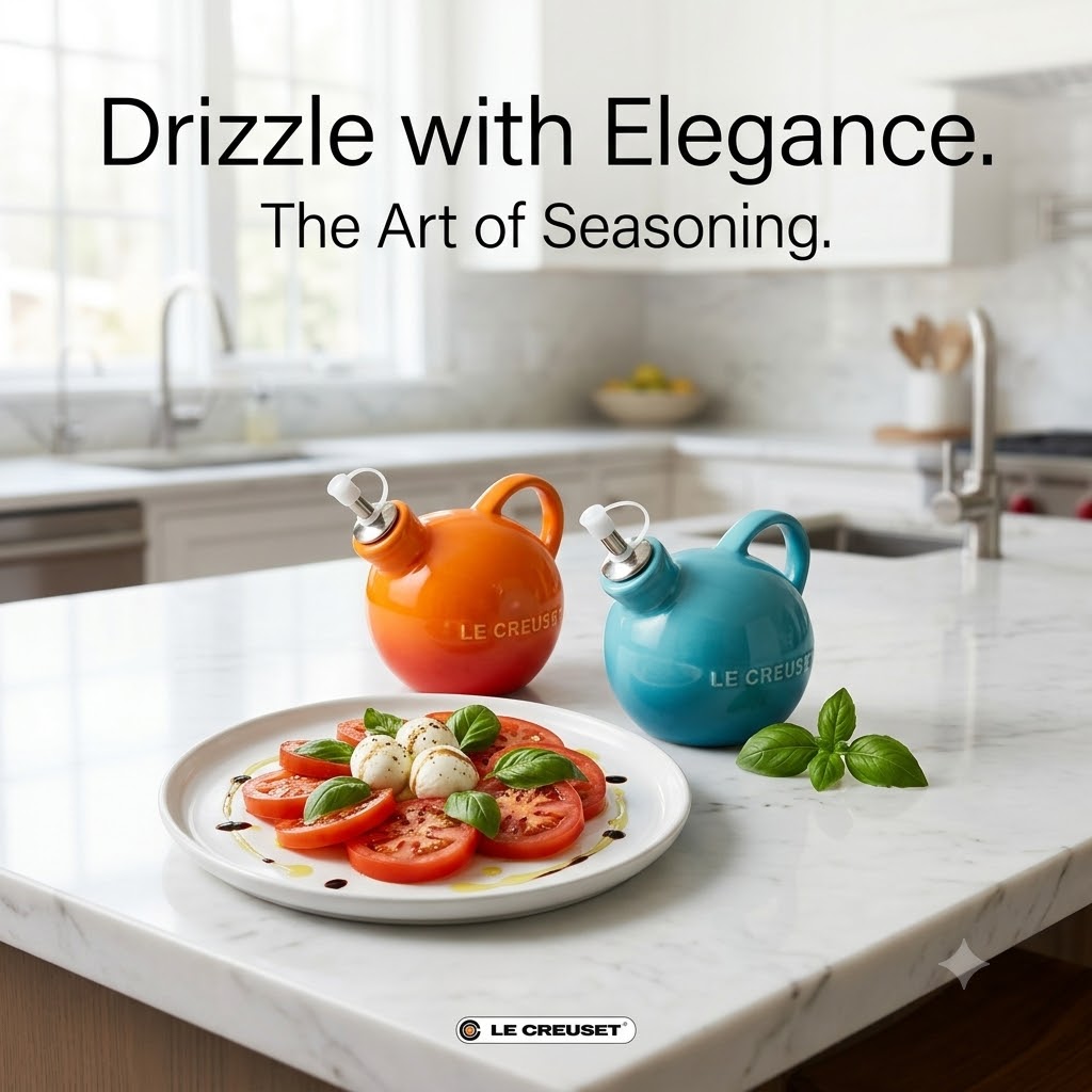 Le Creuset 2-częściowy ceramic – Home Cooking Oil recenzja i cena